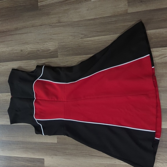 Liz Claiborne Black and Red Dress - Picture 3 of 3